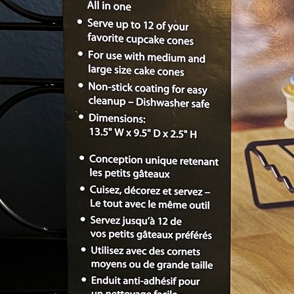 Nifty Cupcake cone baking rack - Picture 3 of 3